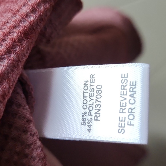 Cato Waffle Knit Guitar Long Sleeve - Picture 4 of 5